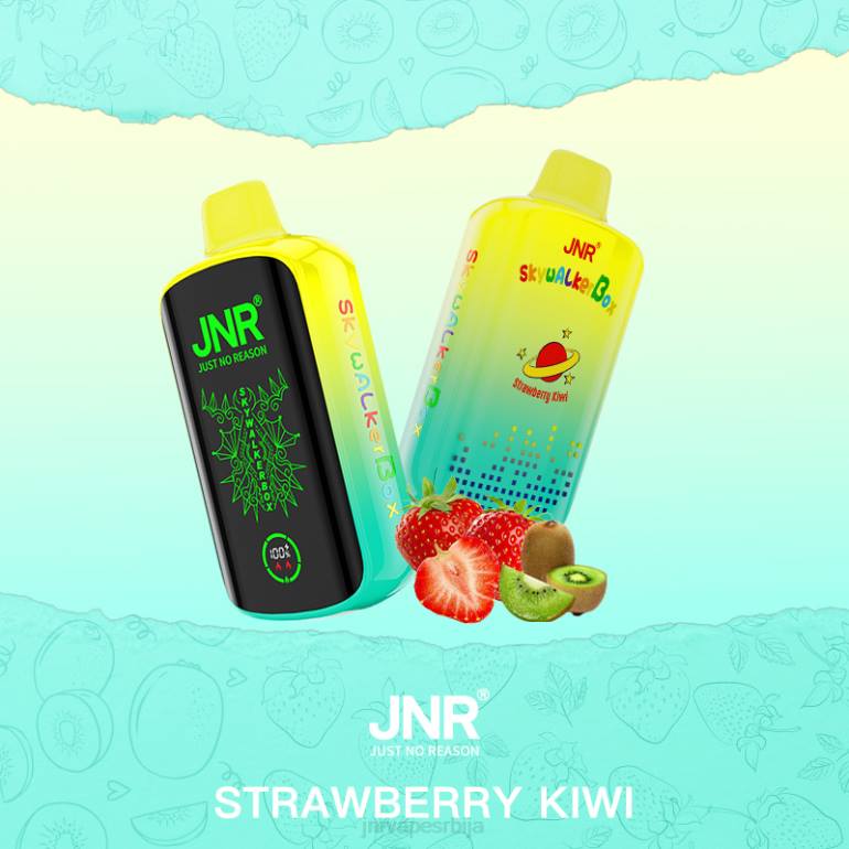 киви од јагоде JNR SKYWALKER кутија 46J847 JNR vape nicotine content