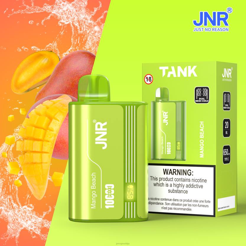 JNR vape nicotine- манго беацх јнр танк 8X0630