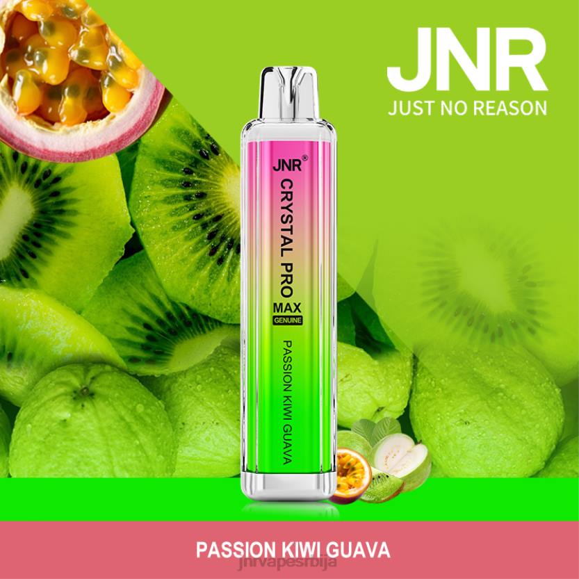 JNR vape pods- страст киви гуава јнр цристал промак 8X06337